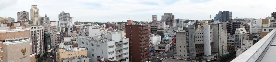BS rooftop panoramic view, Yokohama